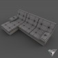 sofa ARS Scandy ottoman (art 00-29676)